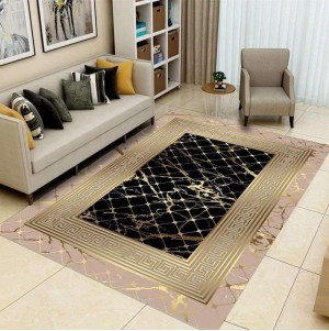 بديل سجاد ضهر دوتس محبب لثبات على السيراميك 200×300(180 × 280 سم تقريبا, بني مربعات