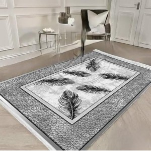 بديل سجاد وجه ناعم وضهرحبيبات مضاد للانزلاق بألوان جذابة حديثه (, مقاس كبير200×300سم تقريبا)-copy